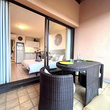 Le Mirage, Classe 3 Etoiles, Terrasse & Vue アパート *